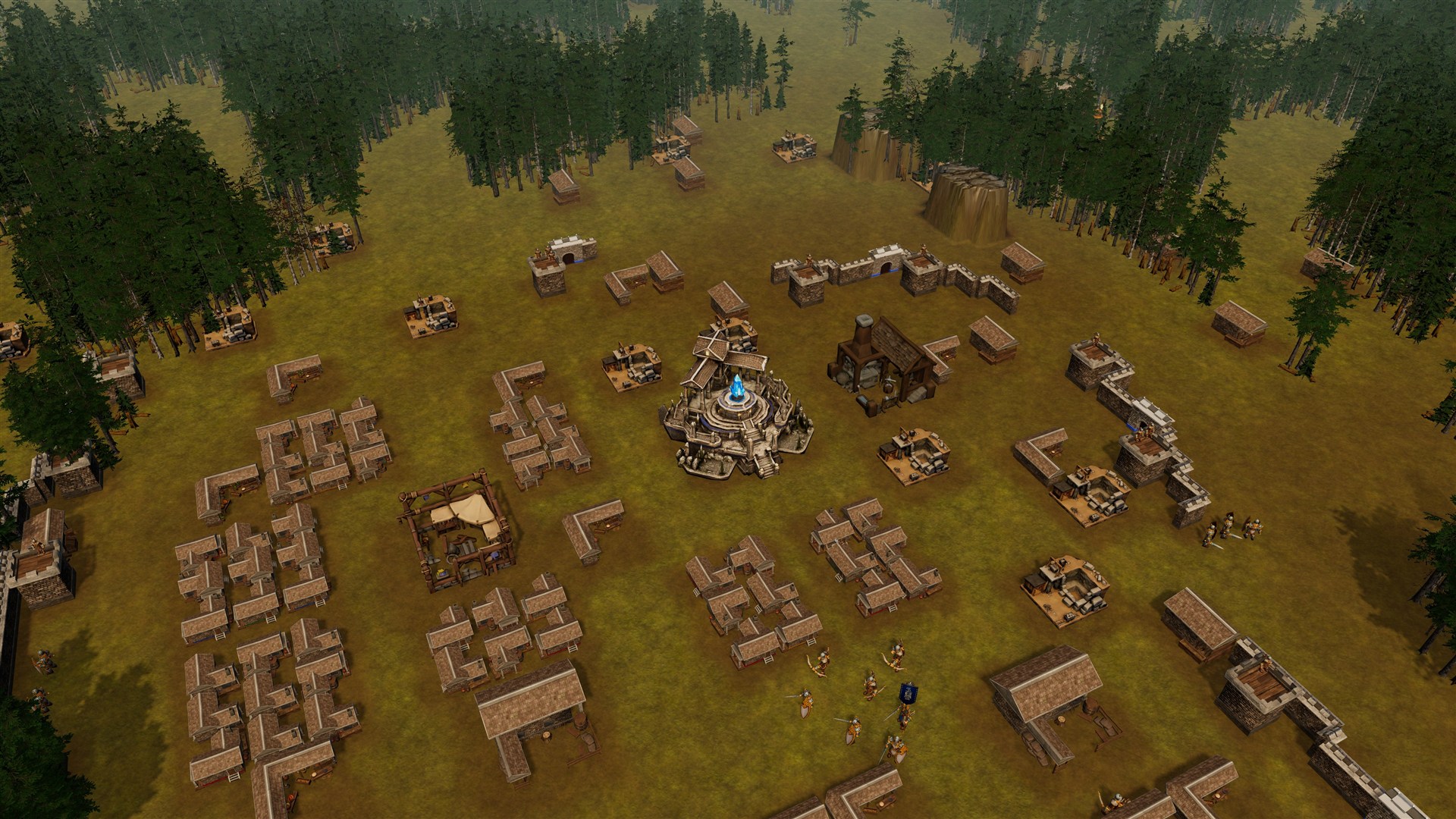 Fortress-city planning and expansion
